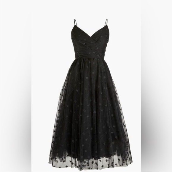 J. Crew Dresses & Skirts - J. Crew star embroidered tulle midi dress